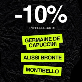 10% Descuento en Germaine de Capuccini, Montibello y Alissi Brontë