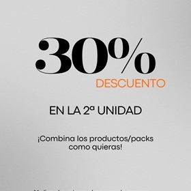 30% DESCUENTO EN LA 2ª UNIDAD