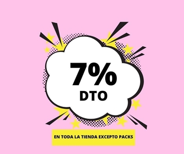 ¡7% DE DESCUENTO!