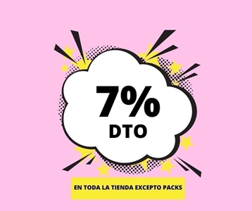¡7% DE DESCUENTO!