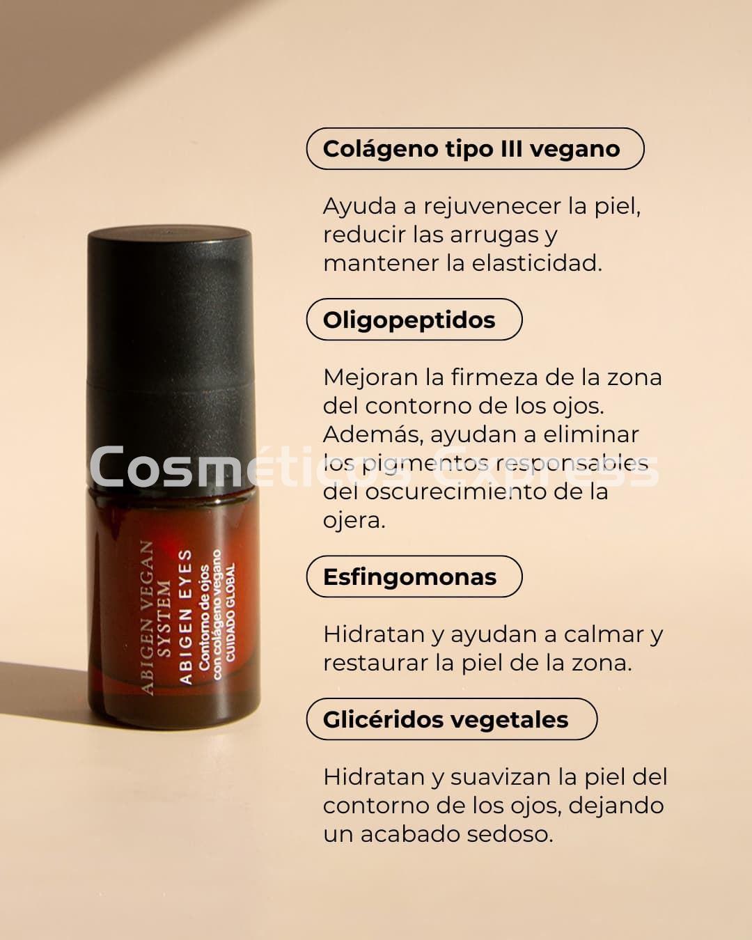 Abidis Contorno de Ojos Abigen Vegan System - Imagen 2