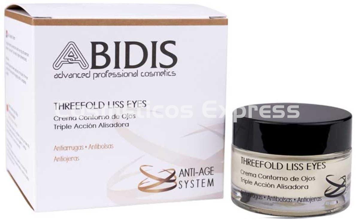 Abidis Contorno de Ojos Threefold Liss Eyes Anti-Age System - Imagen 1