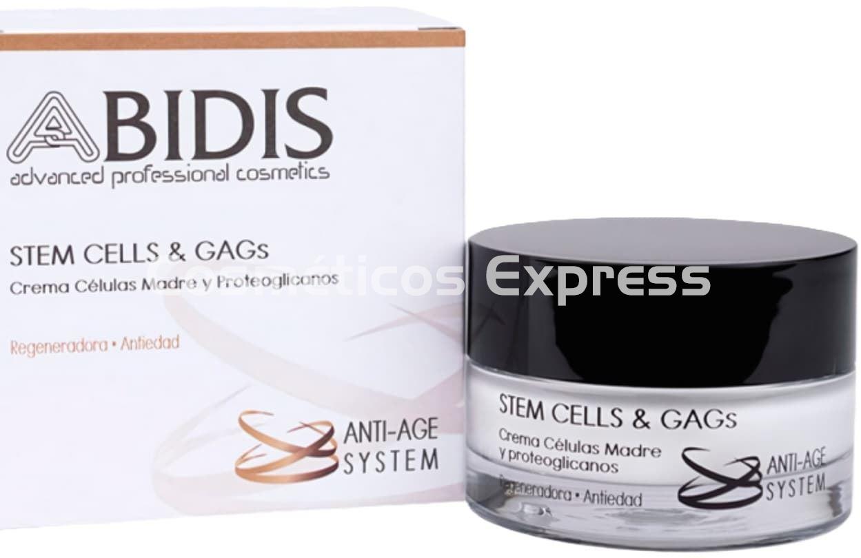Abidis Crema Células Madre Stem Cells & GAGs Anti-Age System - Imagen 1