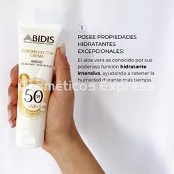 Abidis Crema Fotoprotectora Antiedad SPF 50+ Sun Protect - Imagen 2