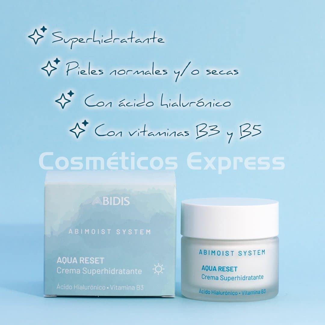 Abidis Crema Superhidratante Aqua Reset Abimoist System - Imagen 3