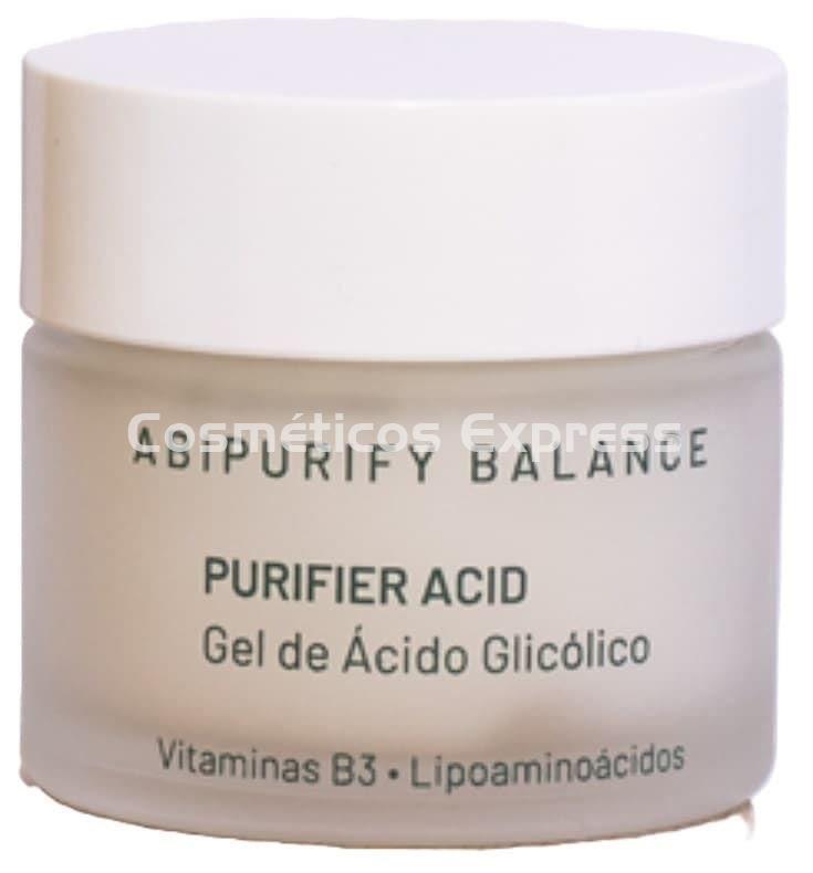 Abidis Gel de Ácido Glicólico Purifier Acid Abipurify Balance - Imagen 1