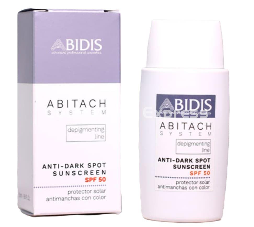 Abidis Protector Solar SPF 50 Despigmentante Abitach System - Imagen 1