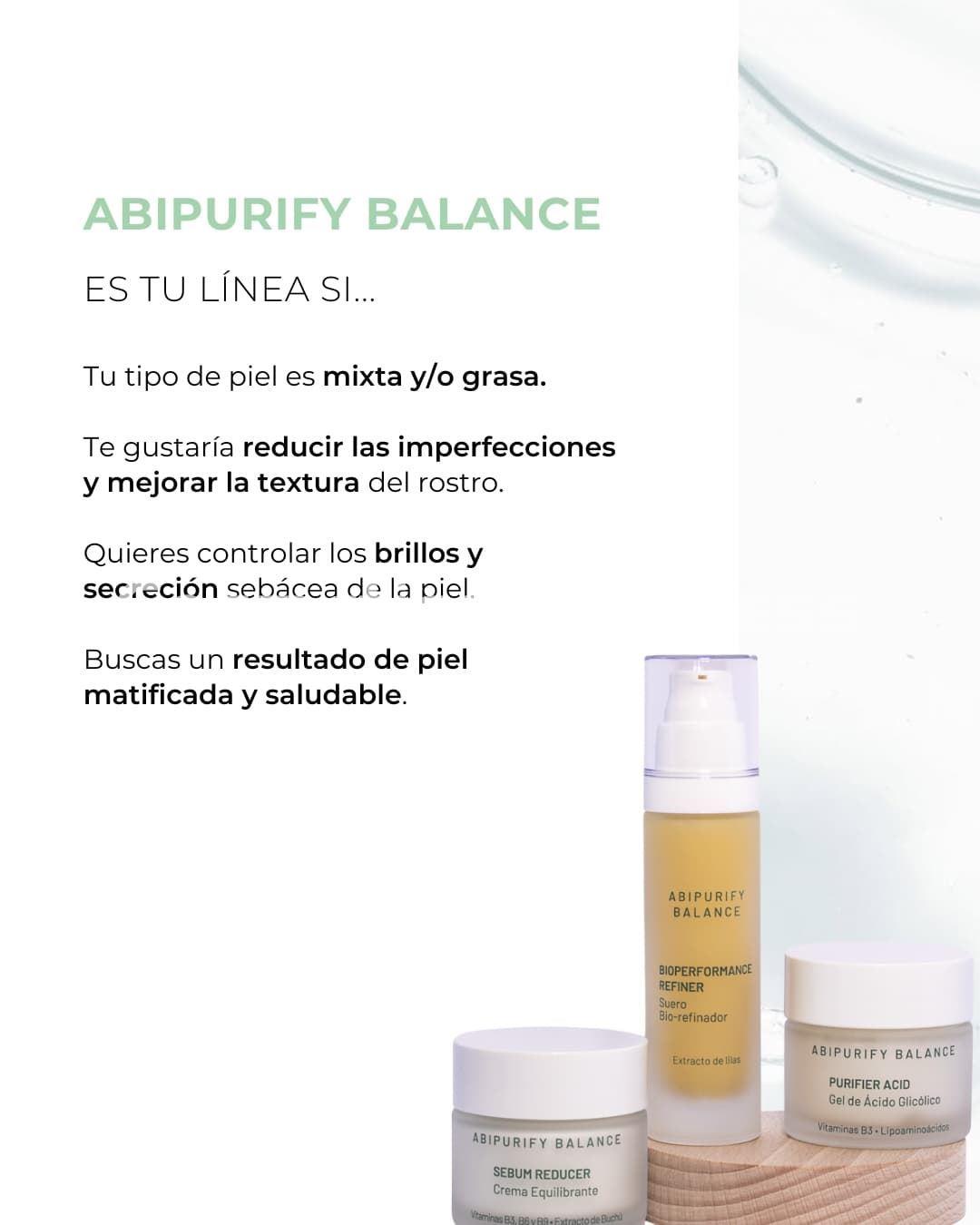 Abidis Sérum Bioperformance Refiner Abipurify Balance - Imagen 3