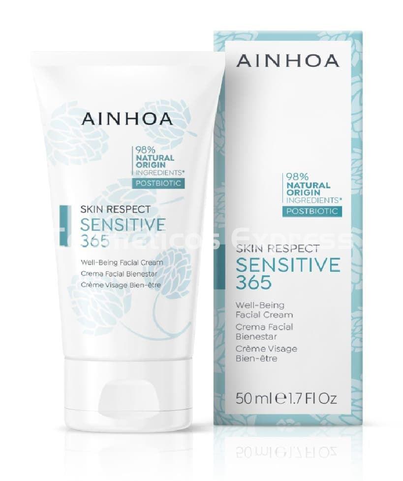 Ainhoa Cosmetics Crema Facial Bienestar Sensitive 365 - Imagen 1