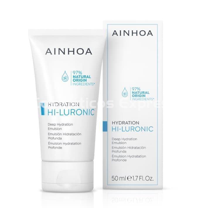 Ainhoa Cosmetics Emulsión Hidratación Profunda Hi-Luronic - Imagen 1