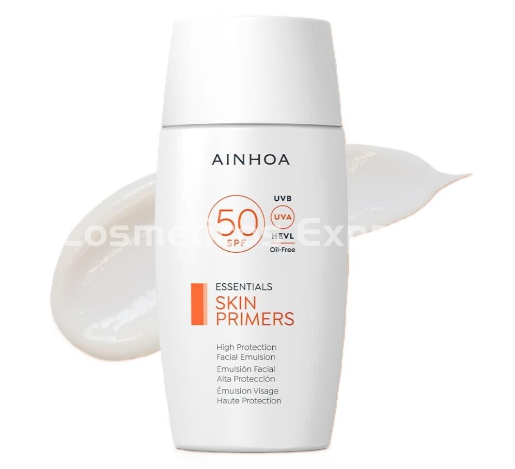 Ainhoa Cosmetics Emulsión Solar Facial Alta Protección SPF 50 - Imagen 1