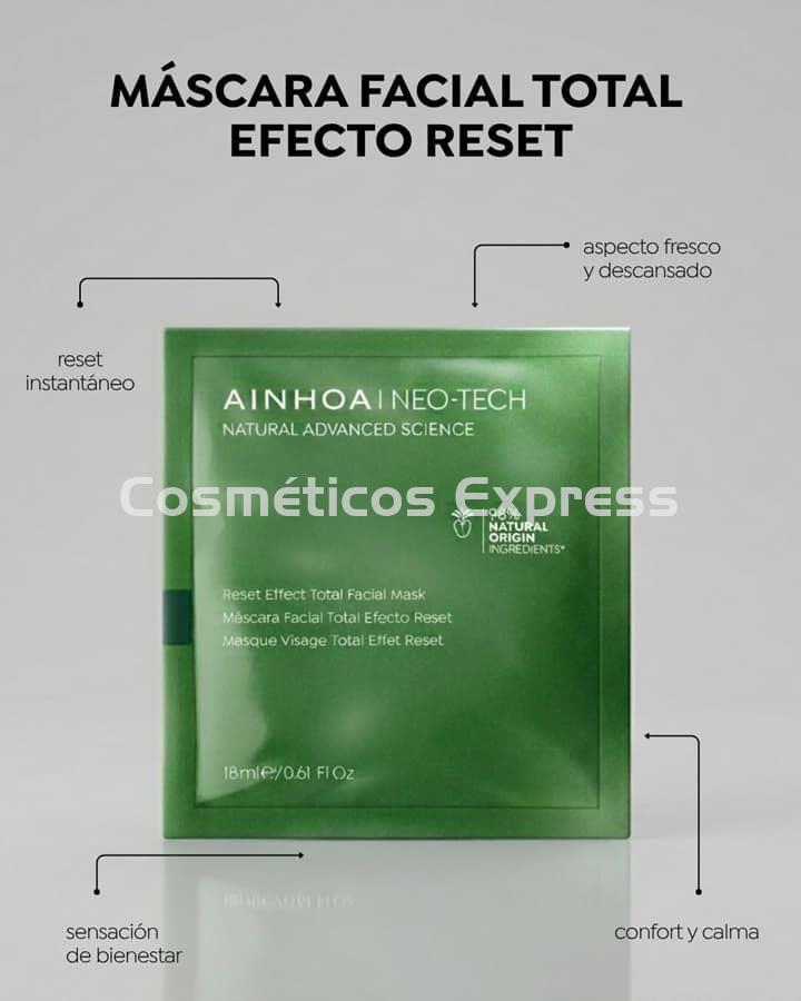 Ainhoa Cosmetics Máscara Facial Total Efecto Reset Neo-Tech - Imagen 2