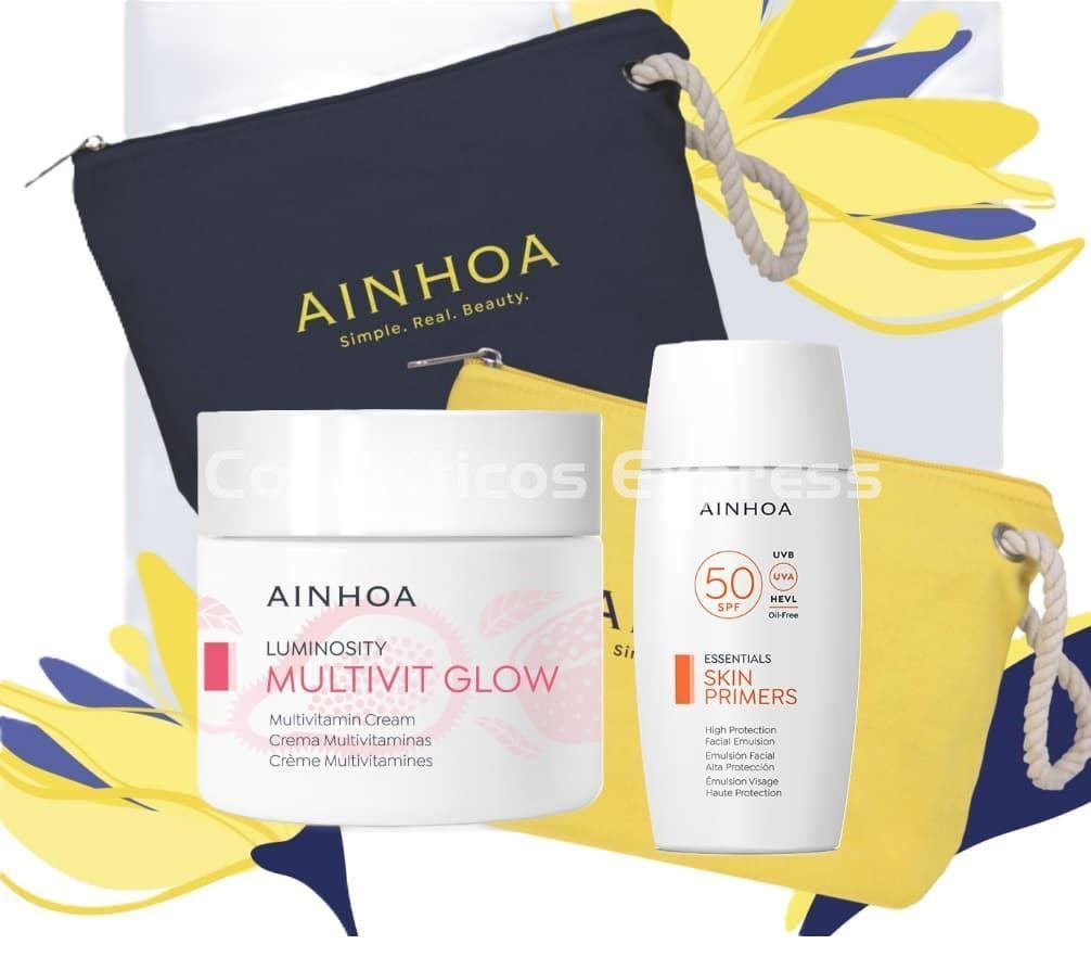 Ainhoa Cosmetics Pack Crema Multivit Glow y Solar SPF 50 - Imagen 1