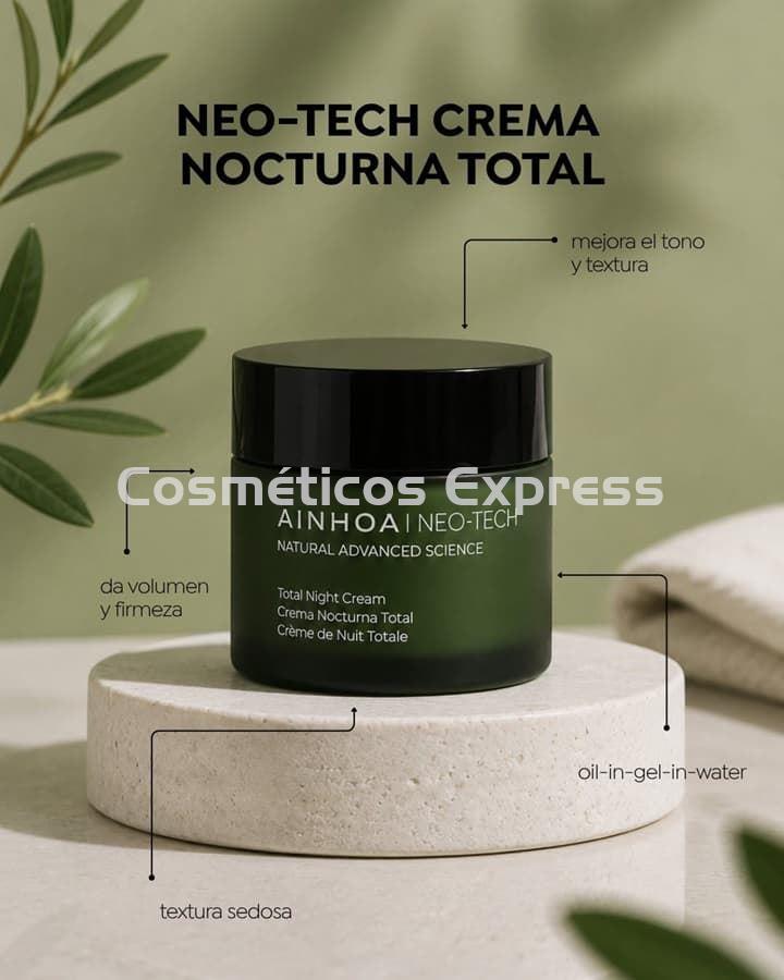 Ainhoa Cosmetics Pack Crema Nocturna Total Neo-Tech - Imagen 2