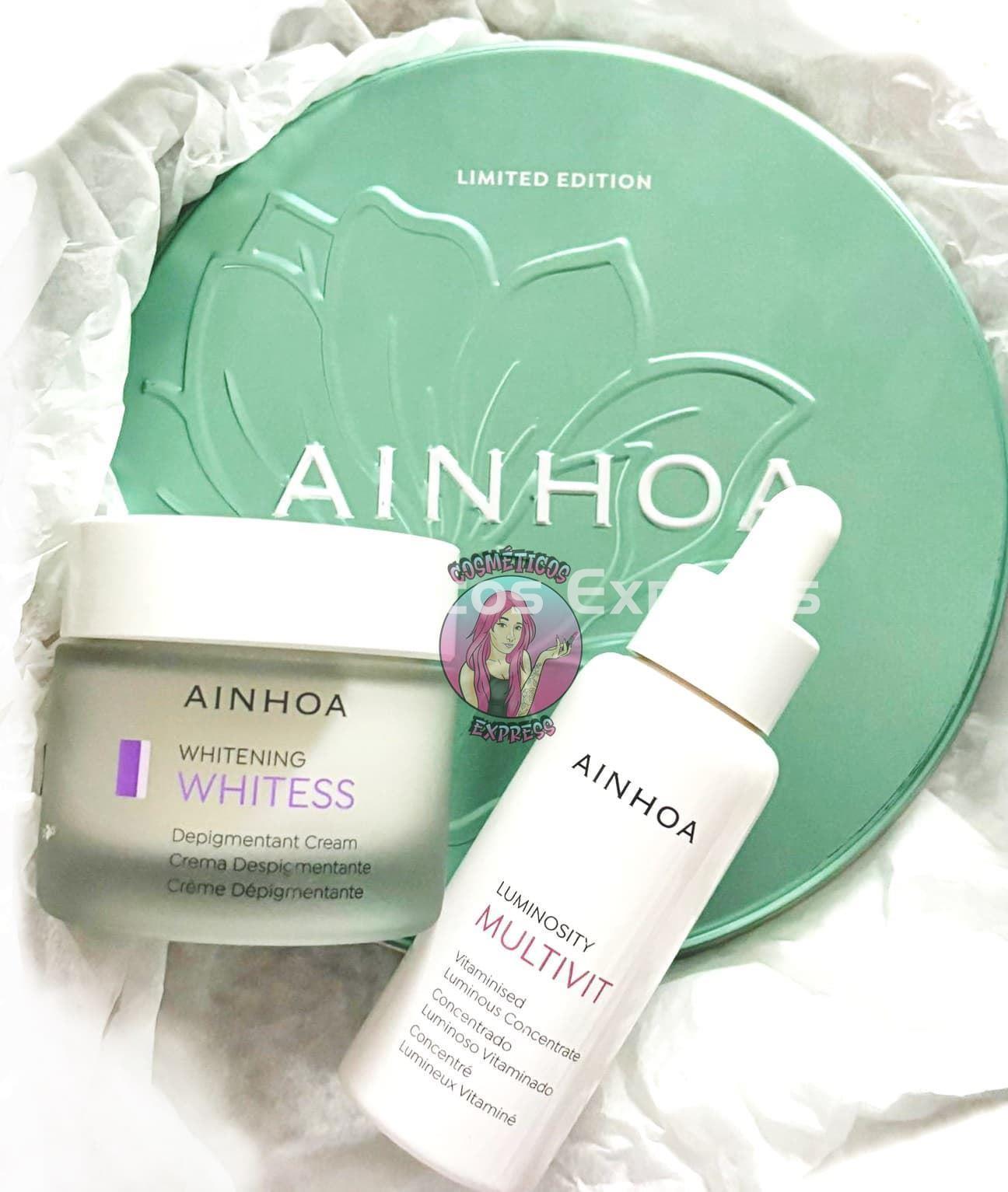 Ainhoa Cosmetics Pack Despigmentante Crema Whitess y Concentrado Multivit - Imagen 1