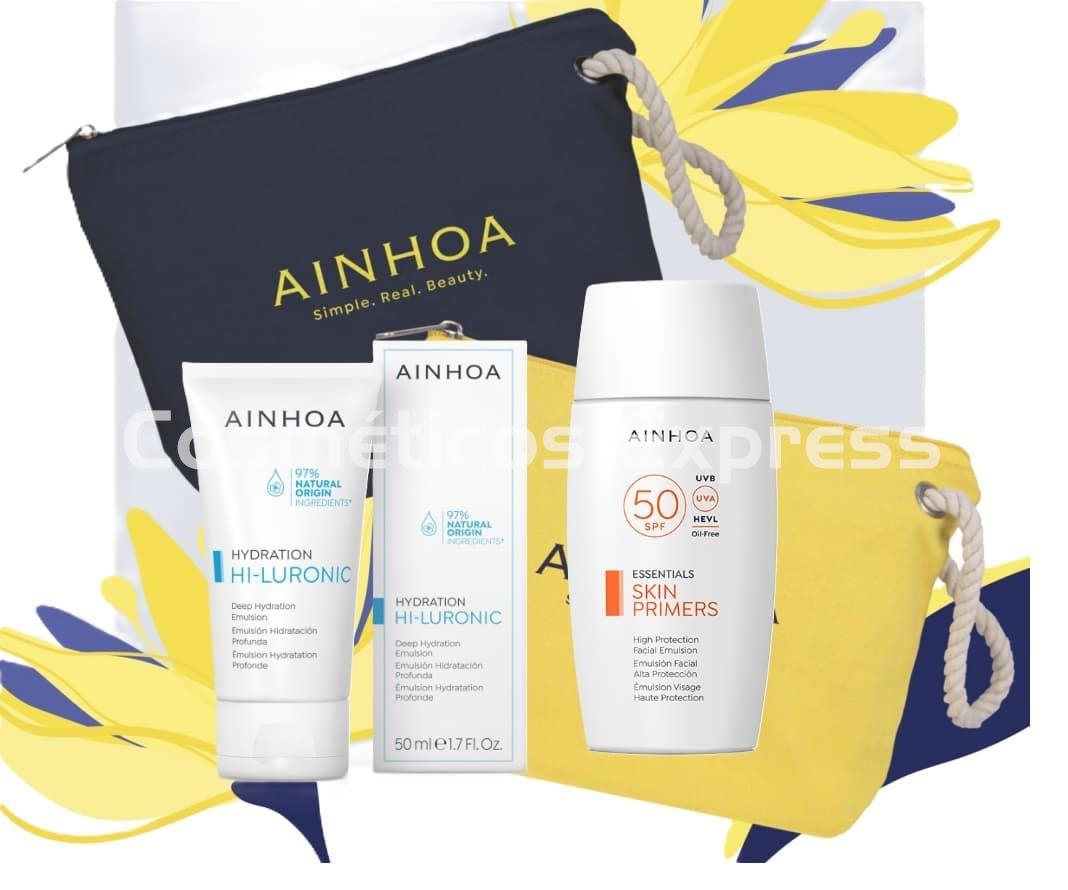 Ainhoa Cosmetics Pack Emulsión Hi-Luronic y Solar SPF 50 - Imagen 1