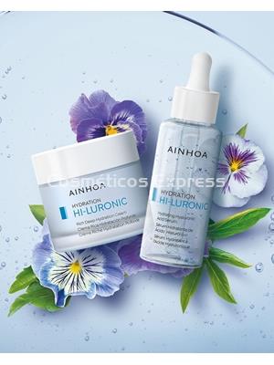Ainhoa Cosmetics Pack Hi-Luronic Crema Rica y Sérum + Regalo Extra Sensitive - Imagen 2