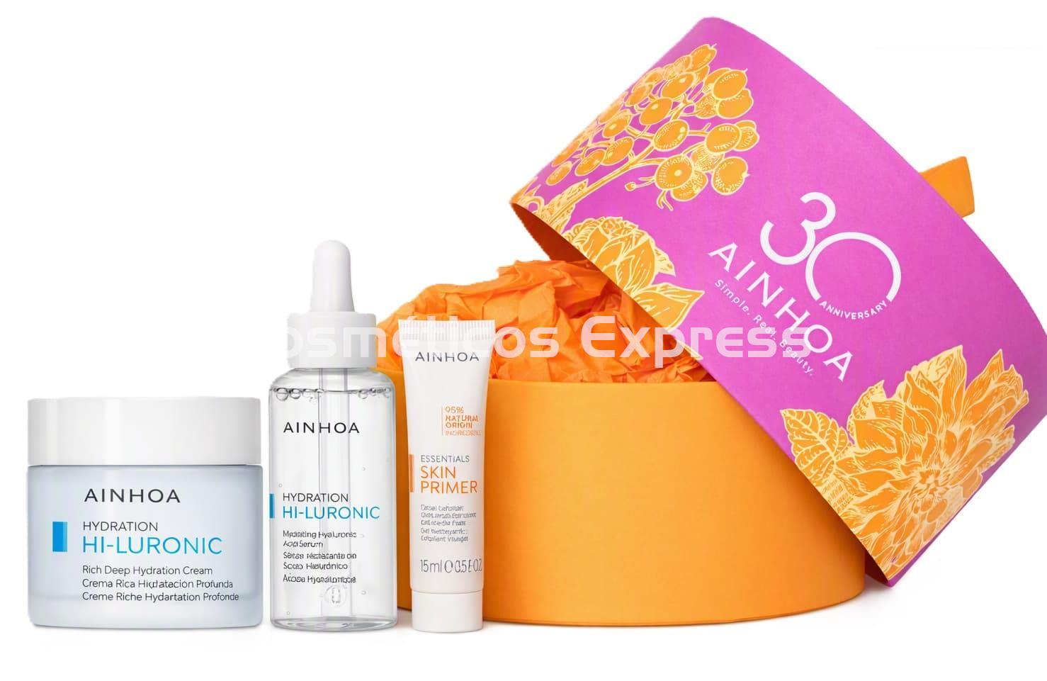 Ainhoa Cosmetics Pack Hi-Luronic Crema Rica y Sérum + Regalo Extra - Imagen 1
