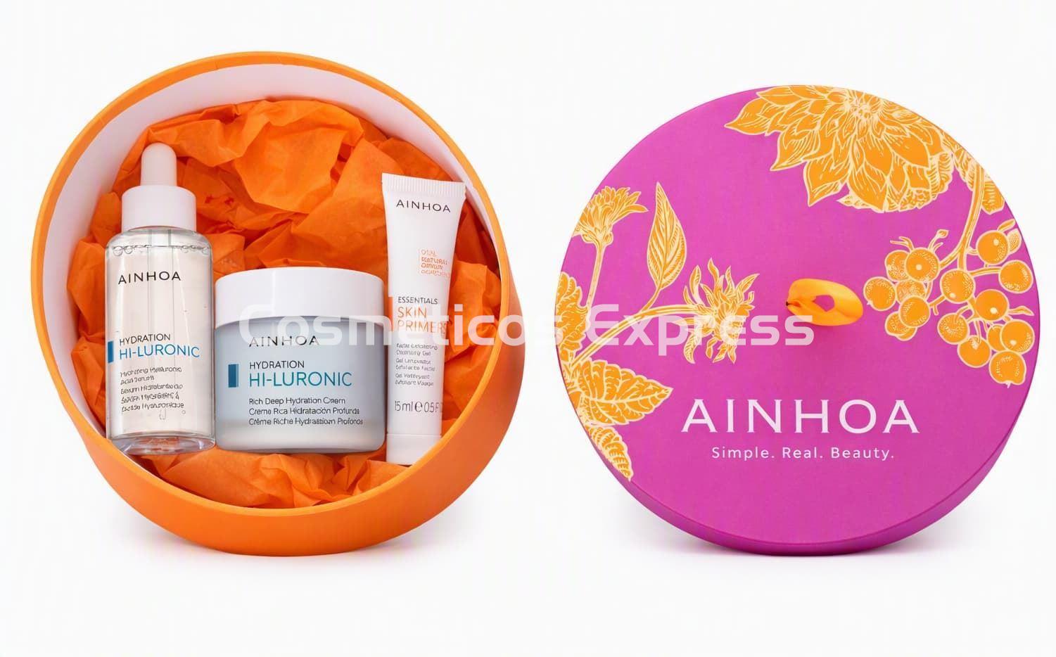 Ainhoa Cosmetics Pack Hi-Luronic Crema Rica y Sérum + Regalo Extra - Imagen 2