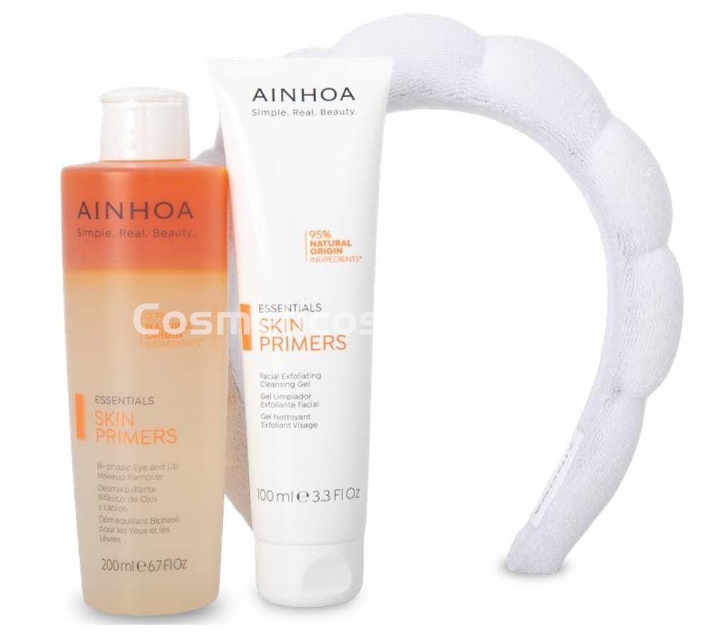 Ainhoa Cosmetics Pack Limpieza y Renovación Facial Skin Primers - Imagen 1