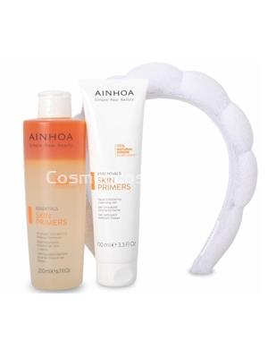 Ainhoa Cosmetics Pack Limpieza y Renovación Facial Skin Primers - Imagen 1