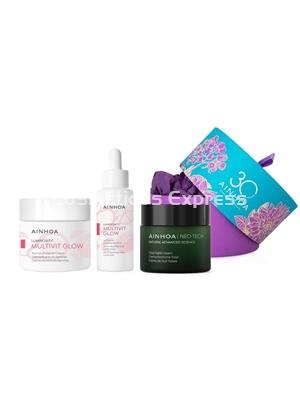 Ainhoa Cosmetics Pack Premium Multivit Glow Rich &  Ainhoa Neo-Tech - Imagen 1