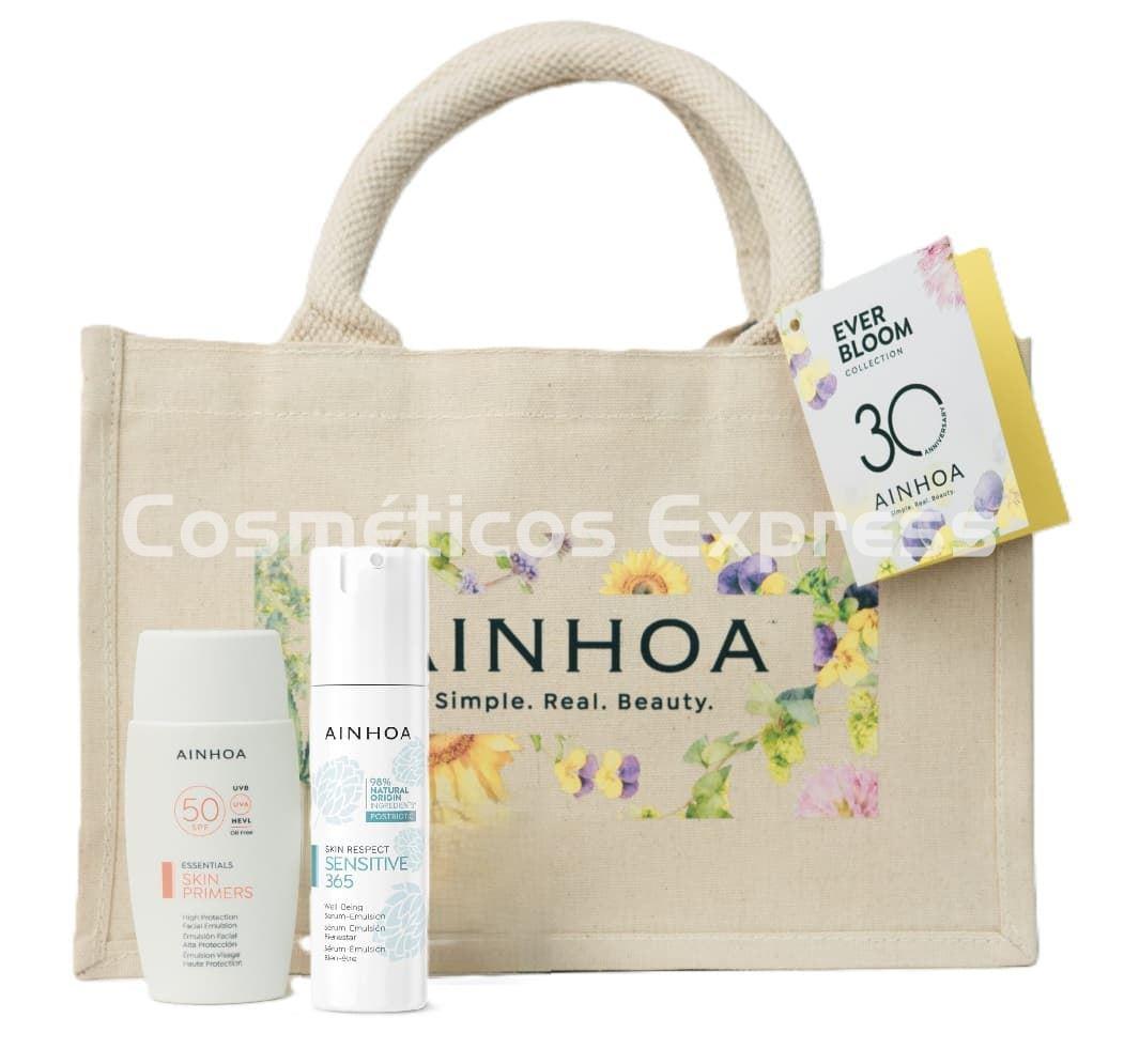 Ainhoa Cosmetics Pack Sérum Emulsión Bienestar Sensitive 365 y Solar SPF 50 - Imagen 1