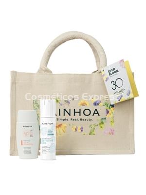 Ainhoa Cosmetics Pack Sérum Emulsión Bienestar Sensitive 365 y Solar SPF 50 - Imagen 1