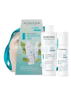 Ainhoa Cosmetics Pack Sérum y Gel Micelar SENSITIVE 365 - Imagen 1