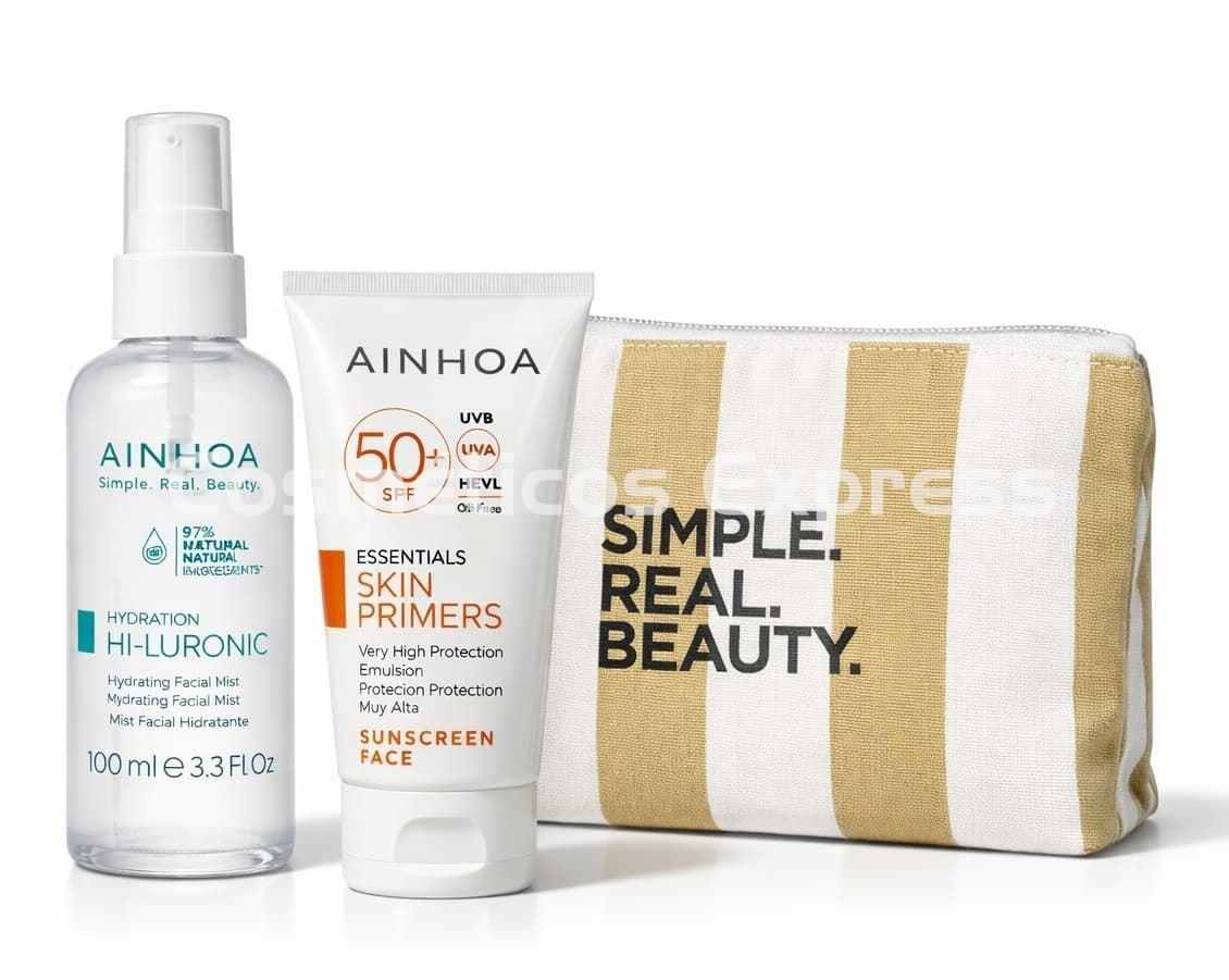 Ainhoa Cosmetics Pack Summer Bruma Hidratante y Emulsión SPF 50+ - Imagen 1