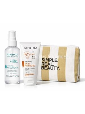 Ainhoa Cosmetics Pack Summer Bruma Hidratante y Emulsión SPF 50+ - Imagen 1
