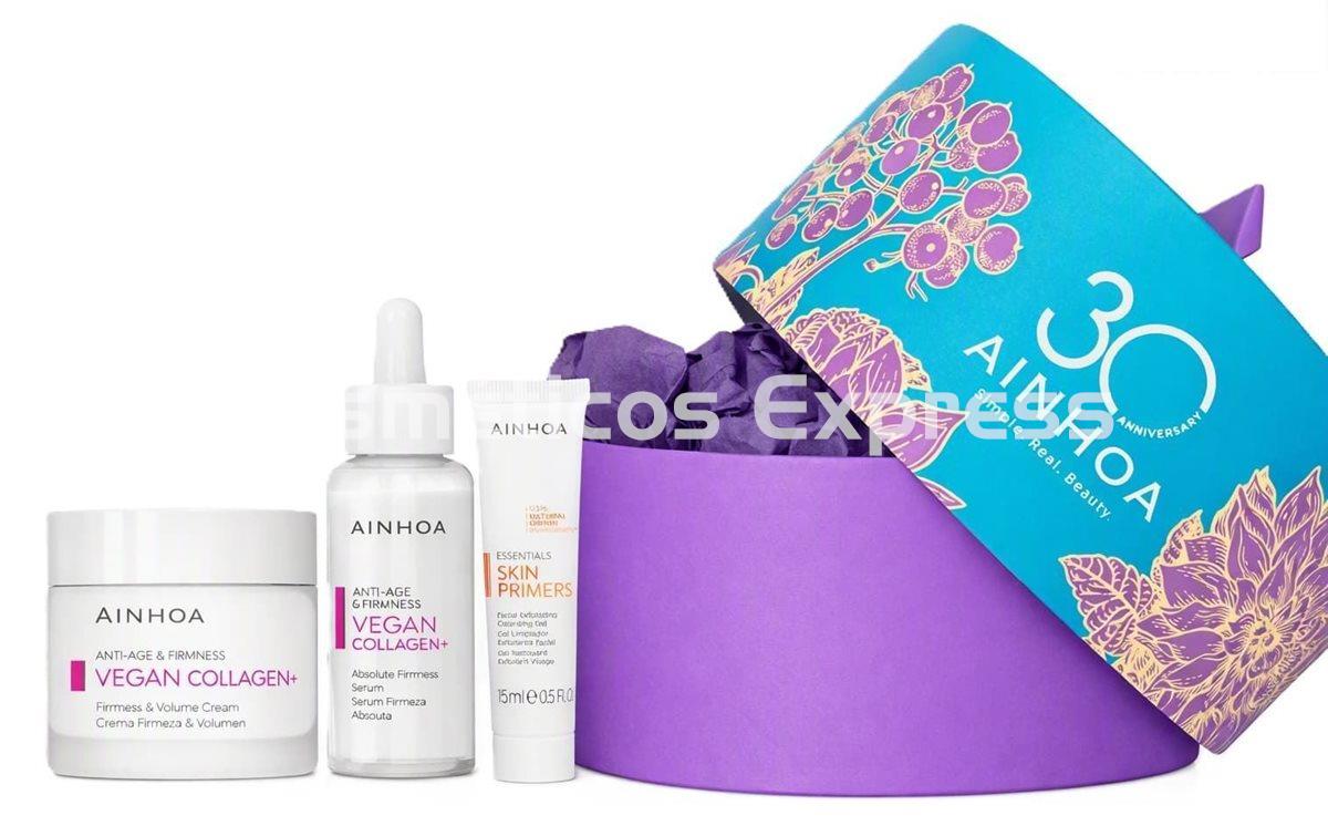 Ainhoa Cosmetics Pack Vegan Collagen+ Crema Firmeza y Sérum - Imagen 1