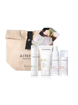 Ainhoa Cosmetics Set Purity Piel Grasa Fluido y Mascarilla - Imagen 1