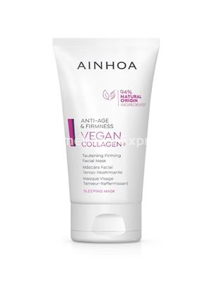 Ainhoa Cosmetics Sleeping Mask Tenso Reafirmante Vegan Collagen+ - Imagen 1