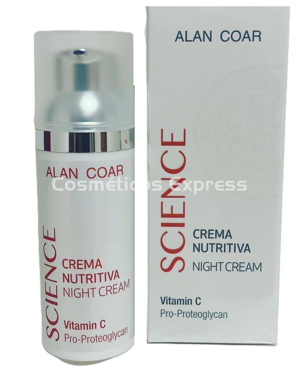 Alan Coar Crema Nutritiva Noche Vitamina C Science - Imagen 1