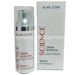 Alan Coar Crema Nutritiva Noche Vitamina C Science - Imagen 1