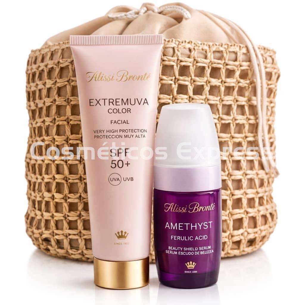 Alissi Bronte Pack Belleza Sérum Amethyst y Extremuva Color SPF50 - Imagen 1