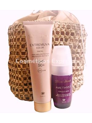 Alissi Bronte Pack Belleza Sérum Amethyst y Extremuva Color SPF50 - Imagen 1