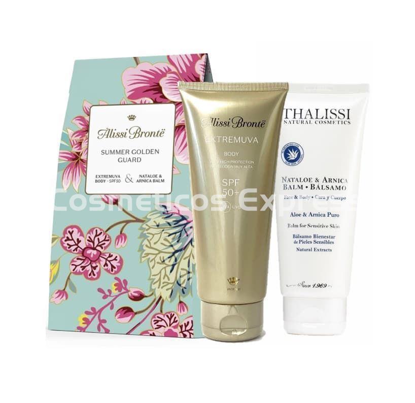 Alissi Bronte Pack Corporal Extremuva SPF50+ y Bálsamo Nataloe - Imagen 1