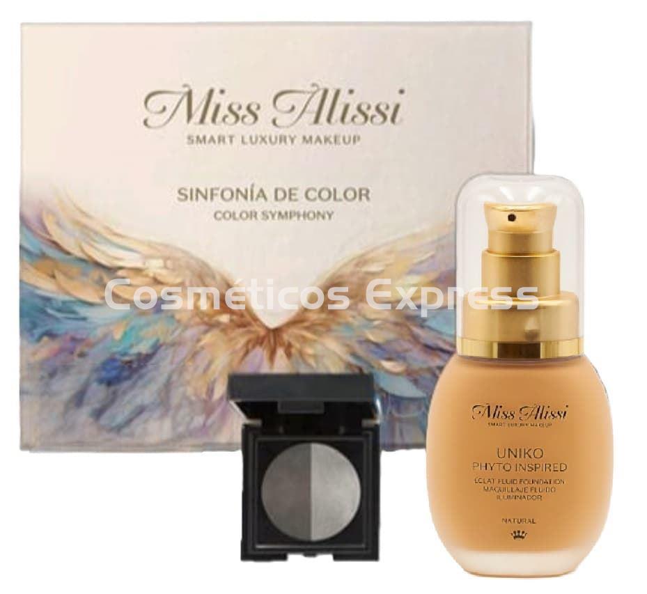 Alissi Bronte Pack Maquillaje Fluido Uniko Phyto Inspired y Sombra de Ojos Miss Alissi - Imagen 1