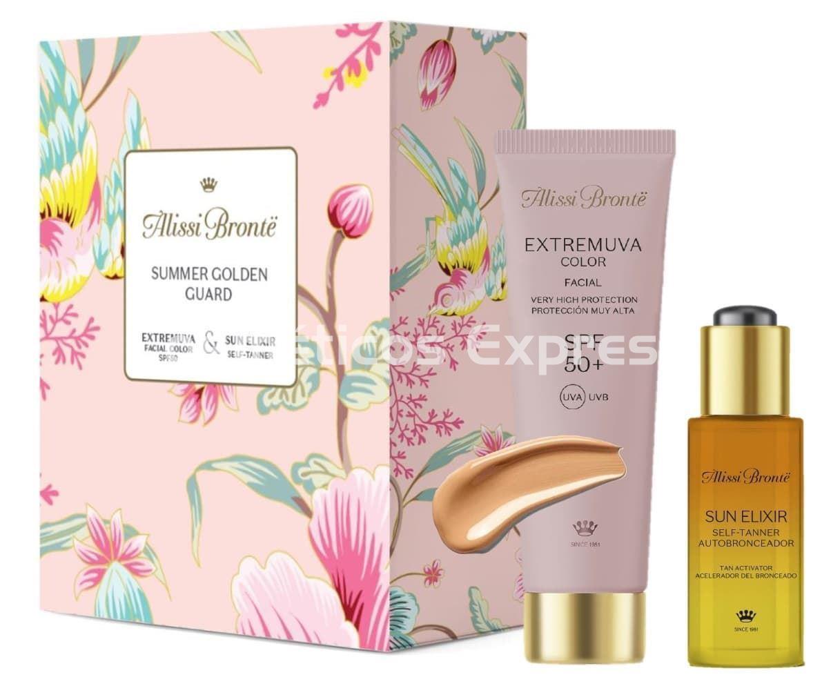 Alissi Bronte Pack Solar Extremuva Facial Color SPF 50+ y Sun Elixir - Imagen 1