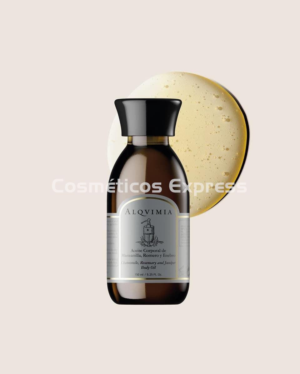 Alqvimia Aceite Corporal de Manzanilla, Romero y Enebro - Imagen 2