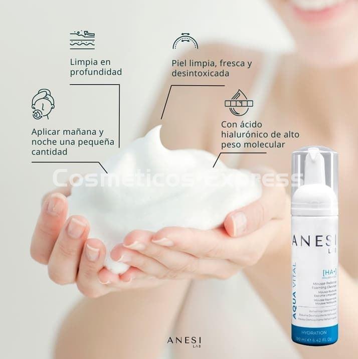 Anesi Lab Mousse Radiance Cleasing Gel Aqua Vital - Imagen 3