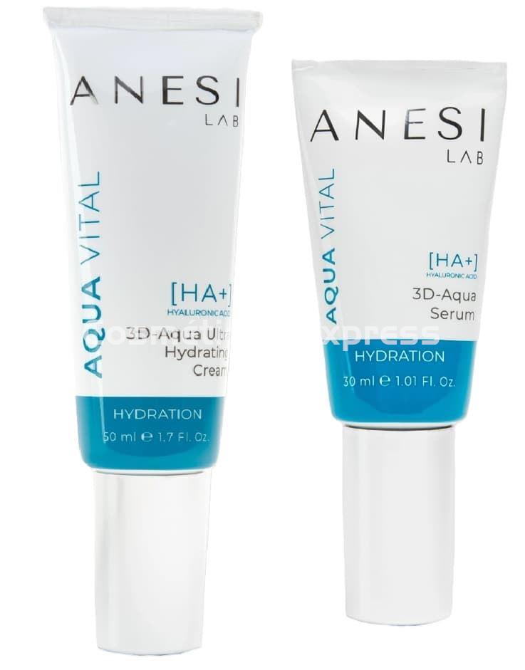 Anesi Lab Pack Aqua Vital 3D Crema Ultra Hydrating y Sérum - Imagen 1
