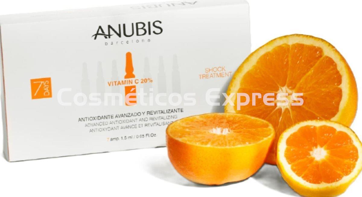 Anubis Cosmetics Ampollas Antioxidantes Vitamina C  7 Days Shock - Imagen 1