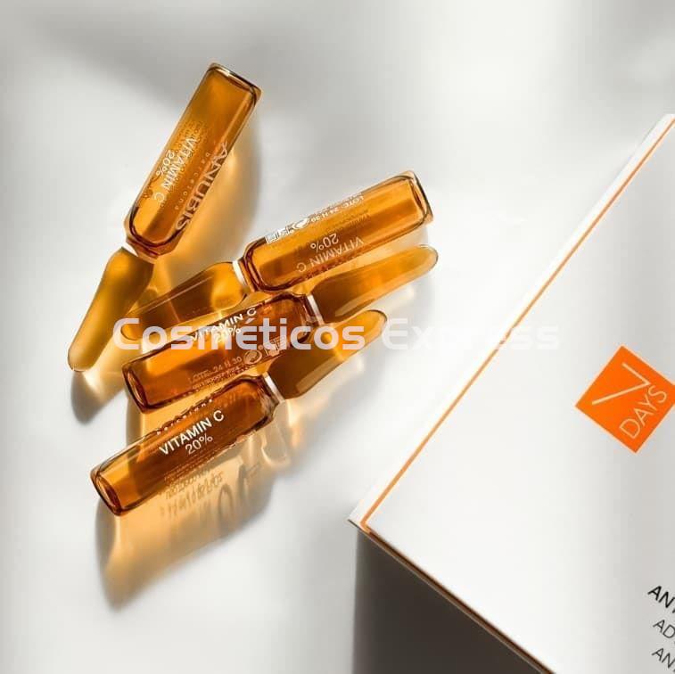 Anubis Cosmetics Ampollas Antioxidantes Vitamina C  7 Days Shock - Imagen 2