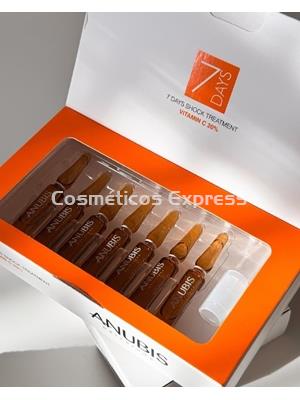 Anubis Cosmetics Ampollas Antioxidantes Vitamina C  7 Days Shock - Imagen 2