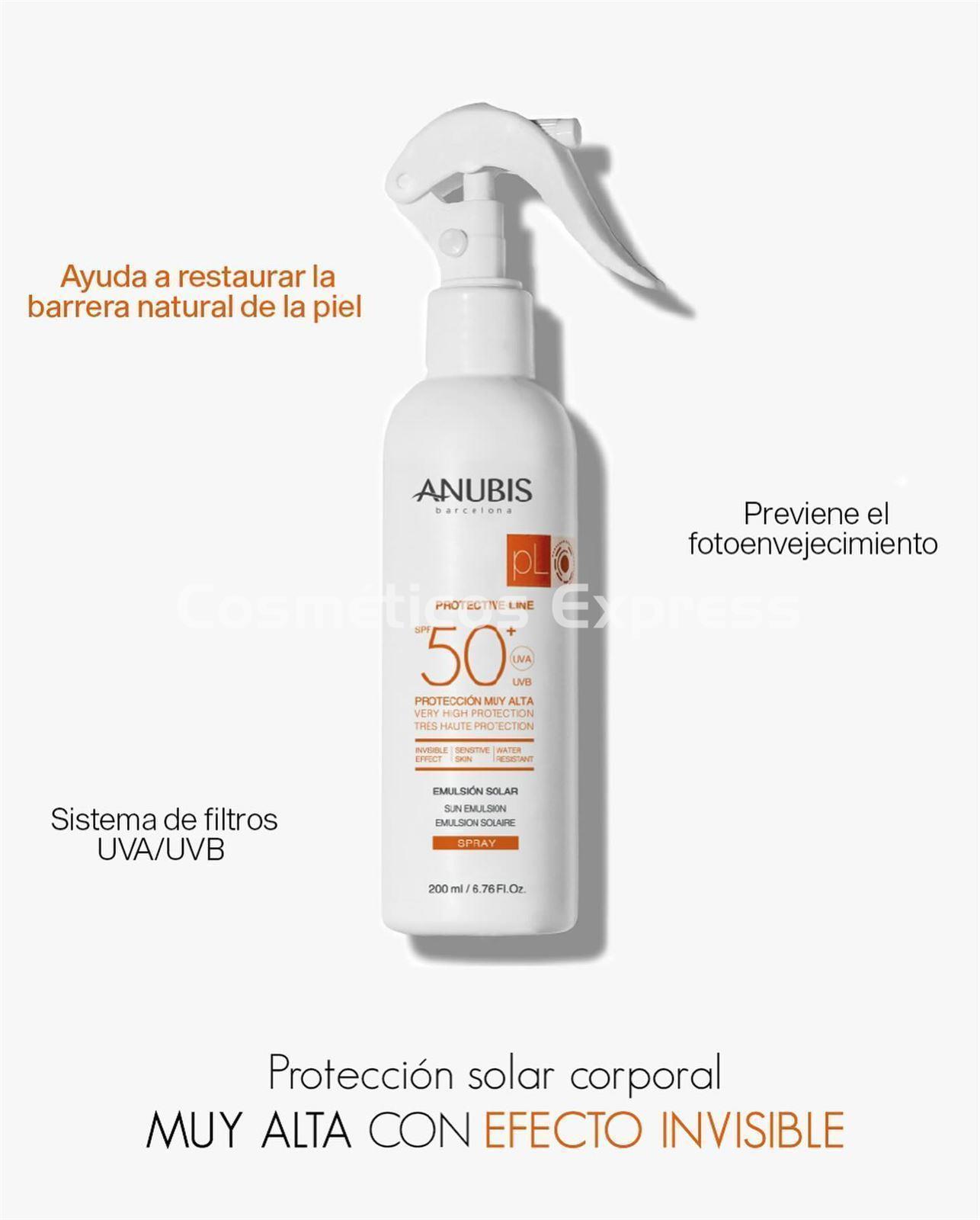 Anubis Cosmetics Pack Solar SPF 50+ - Imagen 3