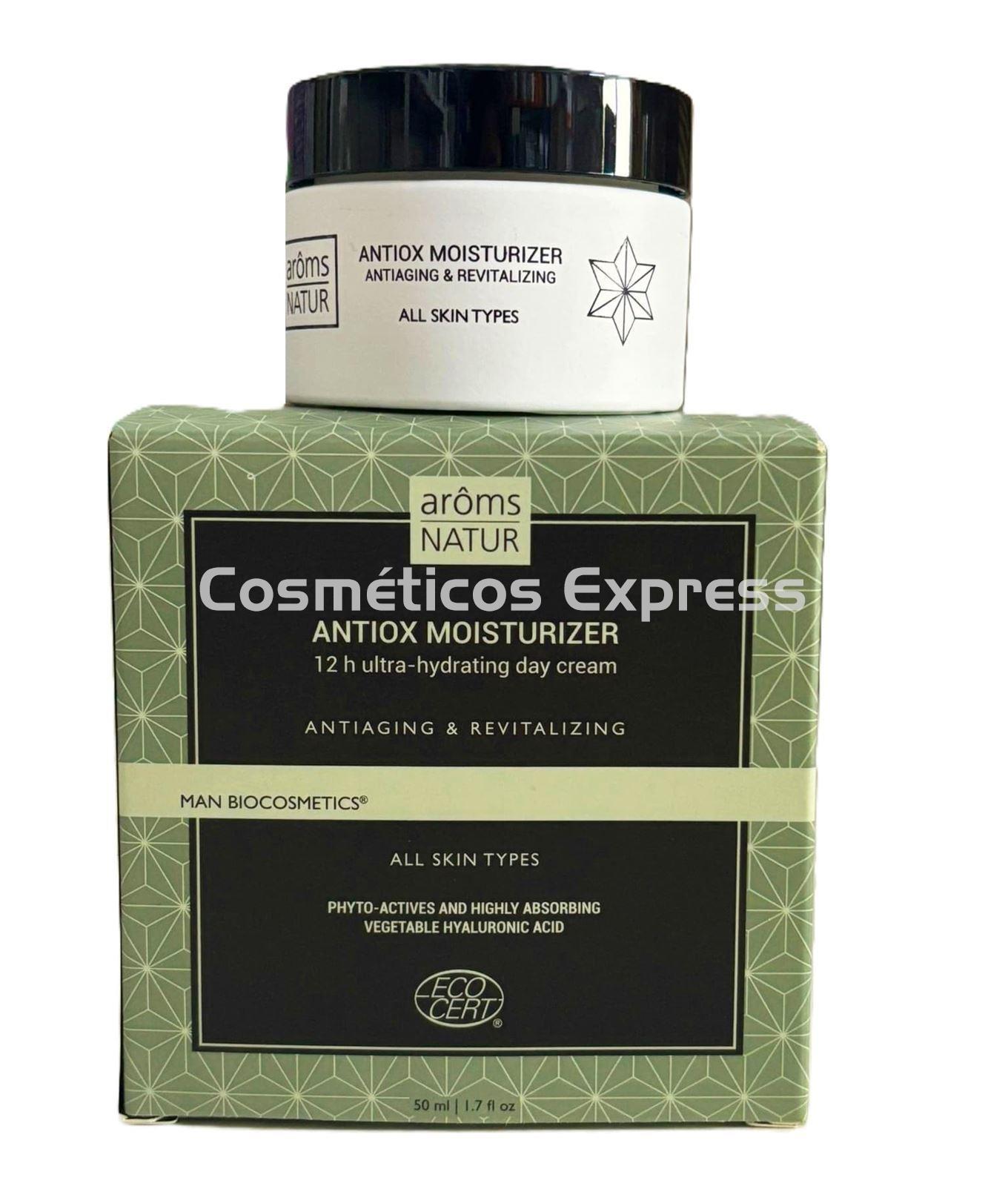 Arôms Natur Antiox Moisturizer Crema Hidratante Antiedad Hombre Man Biocosmetics - Imagen 1