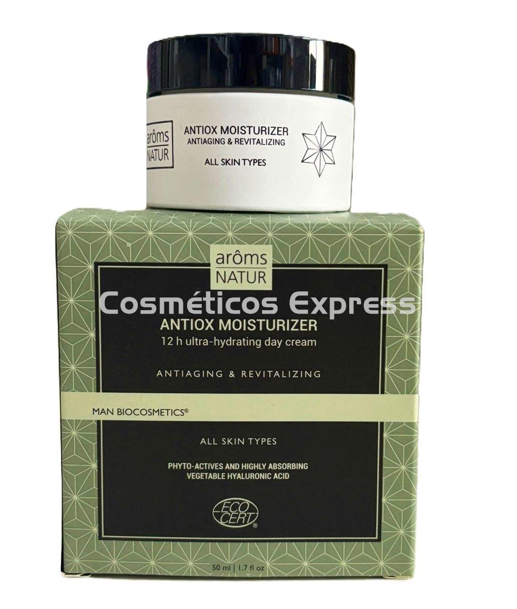 Arôms Natur Antiox Moisturizer Crema Hidratante Antiedad Hombre Man Biocosmetics - Imagen 1